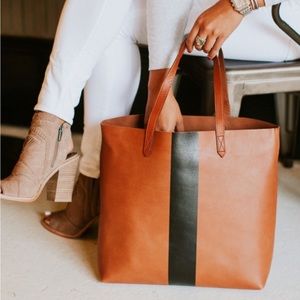 Madewell Leather Transportation Tote